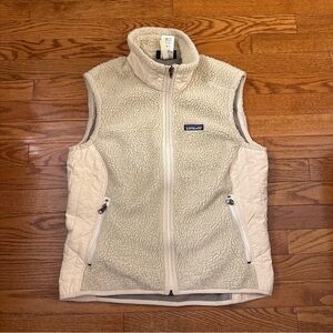Patagonia fleece vest woman’s size large